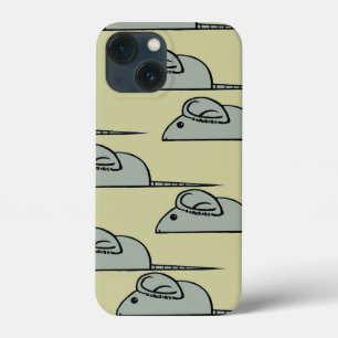 iPhone 13 Mini Case Troupeau de souris oreilles