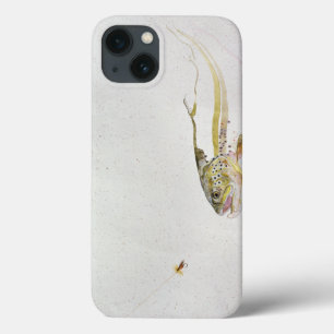 iPhone 13 Coque Trout chasing a fisherman's fly