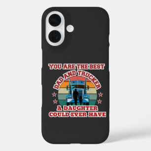 Coques iPhone 16 Trucker Père Fille Bond Road Famille Amour