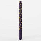 Coques Case-Mate iPhone Trucs de brosse de Parties scintillant d'or sur vi (Dos/Droite)