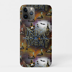 Case-Mate iPhone Case Trucs gothiques ou traiter spiderweb répétition