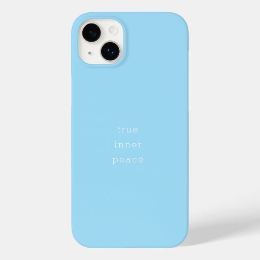 Coques Case-Mate iPhone True Inner Peace minimalist iPhone / iPad case (Verso)