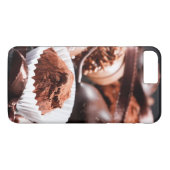 Coques Case-Mate iPhone Truffes de chocolat (Dos (Horizontal))