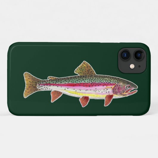 Coques Case-Mate iPhone Truite arc-en-ciel (Dos (Horizontal))