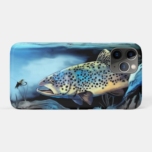 Coques Case-Mate iPhone Truite arc-en-ciel (Dos (Horizontal))