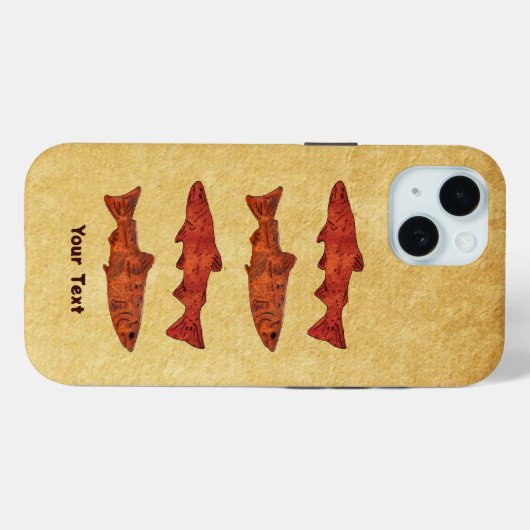 Coques Case-Mate iPhone Truite rustique (Verso (horizontal))