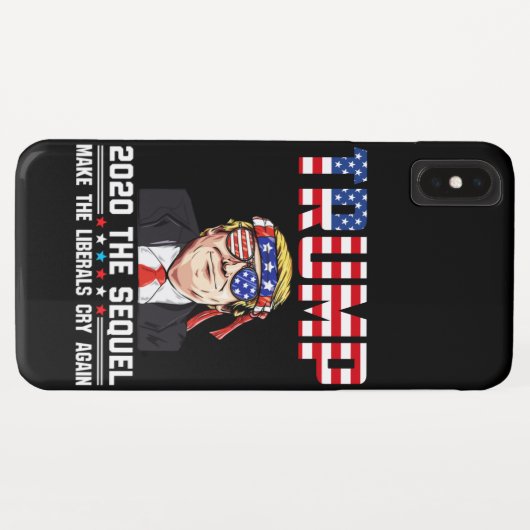 Coques Case-Mate iPhone Trump 2020, le séquel (Dos (Horizontal))