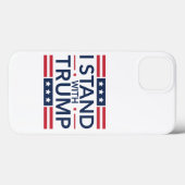 Coques Case-Mate iPhone Trump 2024 : Je Suis Avec Trump Pour Appuyer Le Pr (Verso (horizontal))