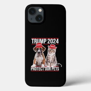 Case-Mate iPhone Case Trump 2024 Protégez nos animaux Chiens de chat MAG