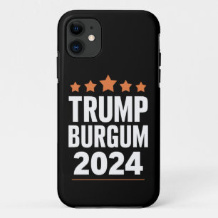 Case-Mate iPhone Case Trump Burgum pour Président 2024 Élection USA