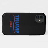 Coques Case-Mate iPhone Trump et l'Amérique (Dos (Horizontal))