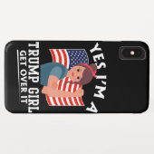 Coques Case-Mate iPhone Trump Girl (Dos (Horizontal))