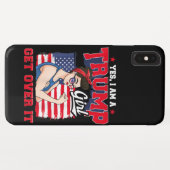 Coques Case-Mate iPhone Trump Girl (Dos (Horizontal))