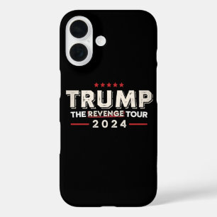 Coques iPhone 16 Trump La Tournée de la Revanche 2024 Vintage