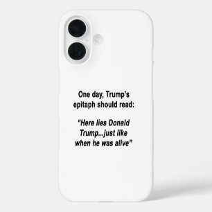 Coques iPhone 16 Trump menté