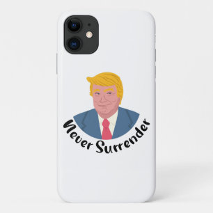 Case-Mate iPhone Case Trump Mushot ne se rend jamais