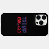 Coques Case-Mate iPhone Trump Vance 2024 (Verso (horizontal))