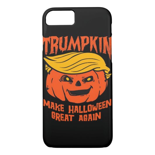 Coques Case-Mate iPhone Trumpkin Halloween élection Citrouille (Dos)