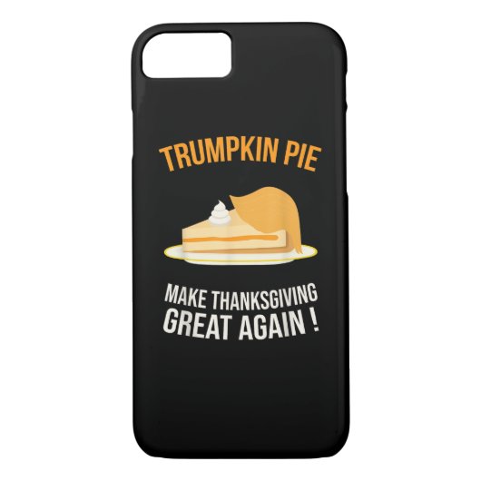Coques Case-Mate iPhone Trumpkin Pie Rendre Thanksgiving grand à nouveau C (Dos)