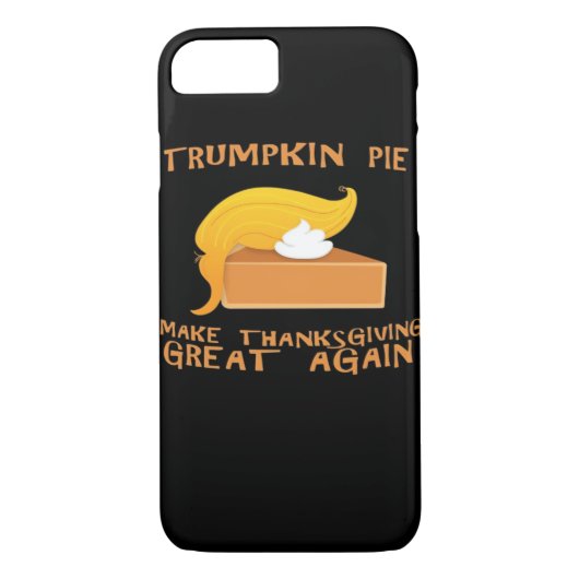 Coques Case-Mate iPhone Trumpkin Pie Thankesgiving (Dos)