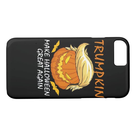 Coques Case-Mate iPhone Trumpkin rendre Halloween grand à nouveau classiqu (Dos (Horizontal))