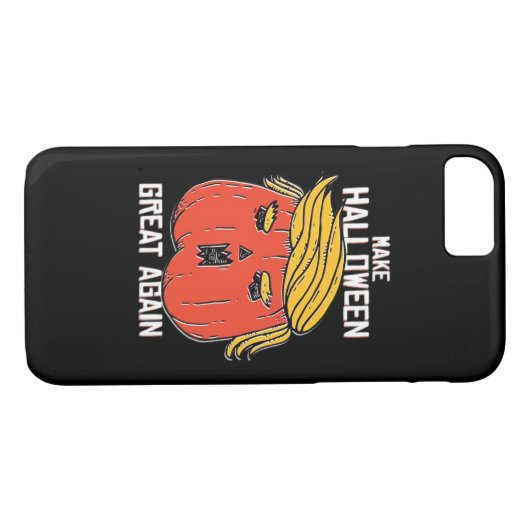 Coques Case-Mate iPhone Trumpkin Rendre Halloween grand à nouveau classiqu (Dos (Horizontal))
