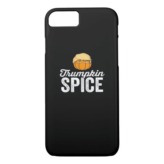 Coques Case-Mate iPhone Trumpkin Spice Drôle Politique Halloween Plaisante (Dos)