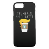 Coques Case-Mate iPhone Trumpkin Spice Latte drôle Donald Joke Citrouille (Dos)