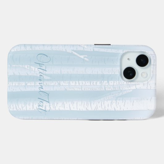 Coques Case-Mate iPhone Trunks de bouleaux (Verso (horizontal))