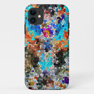 Coque Case-Mate Pour iPhone TTEQOTGCubismINV SGDRKDP BLUE