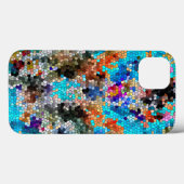 Coques Case-Mate iPhone TTEQOTGCubismINV SGDRKDP BLUE (Verso (horizontal))