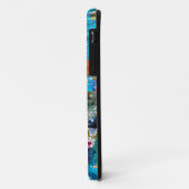 Coques Case-Mate iPhone TTEQOTGCubismINV SGDRKDP BLUE (Dos/Gauche)