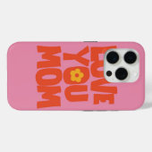 Coques Case-Mate iPhone Tu aimes maman (Verso (horizontal))