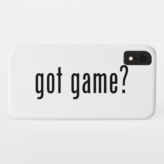 Coques Case-Mate iPhone tu as du jeu ? (Dos (Horizontal))