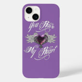 Coques Case-Mate iPhone Tu As Mon Coeur Rose (Verso)