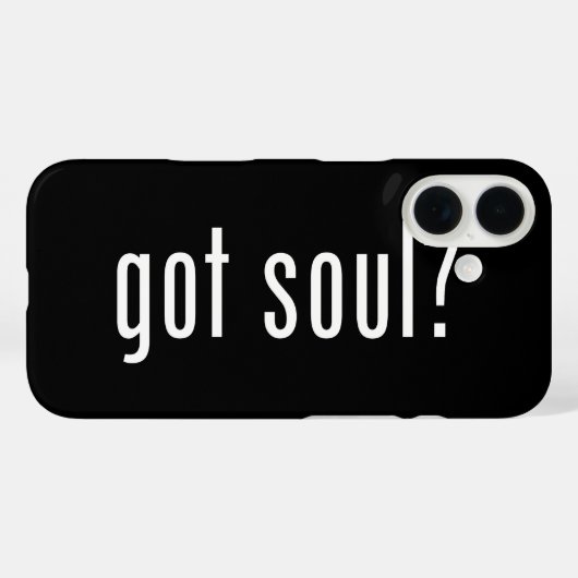 Coques Case-Mate iPhone tu as une âme ? (Verso (horizontal))