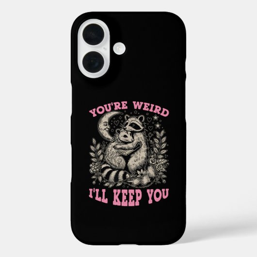 Coques Case-Mate iPhone tu es bizarre que je te garde (Verso)