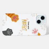 Coques Case-Mate iPhone Tu es parfait (Verso (horizontal))