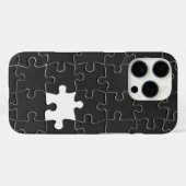 Coques Case-Mate iPhone Tu Me Complètes Romantique Noir et Blanc Puzzle (Verso (horizontal))
