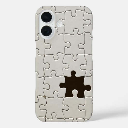 Coques Case-Mate iPhone Tu Me Complètes Romantique Noir et Blanc Puzzle (Verso)
