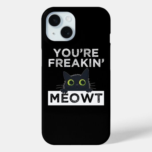 Coques Case-Mate iPhone Tu me fais complètement miauler (Verso)