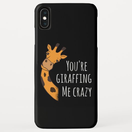 Coques Case-Mate iPhone Tu me girafes fou (Dos)
