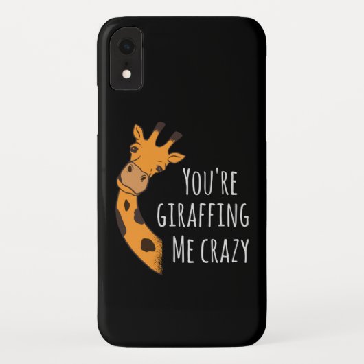Coques Case-Mate iPhone Tu me girafes fou (Dos)