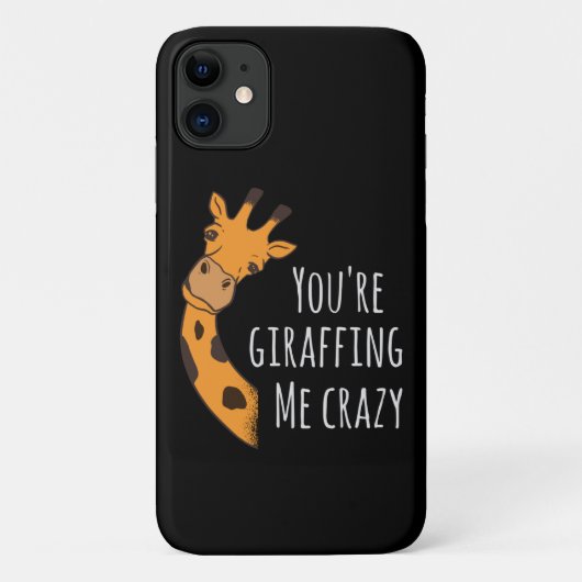 Coques Case-Mate iPhone Tu me girafes fou (Dos)