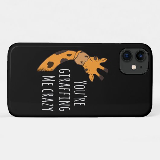 Coques Case-Mate iPhone Tu me girafes fou (Dos (Horizontal))