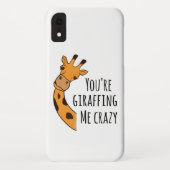 Coques Case-Mate iPhone Tu me girafes fou (Dos)