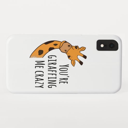 Coques Case-Mate iPhone Tu me girafes fou (Dos (Horizontal))