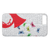 Coques Case-Mate iPhone Tuba avec papillons (Dos (Horizontal))