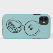 Coques Case-Mate iPhone Tuba/sousaphone (Dos (Horizontal))