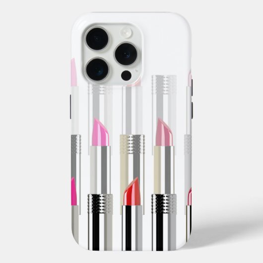 Coques Case-Mate iPhone Tubes à lèvres empilées (Verso)